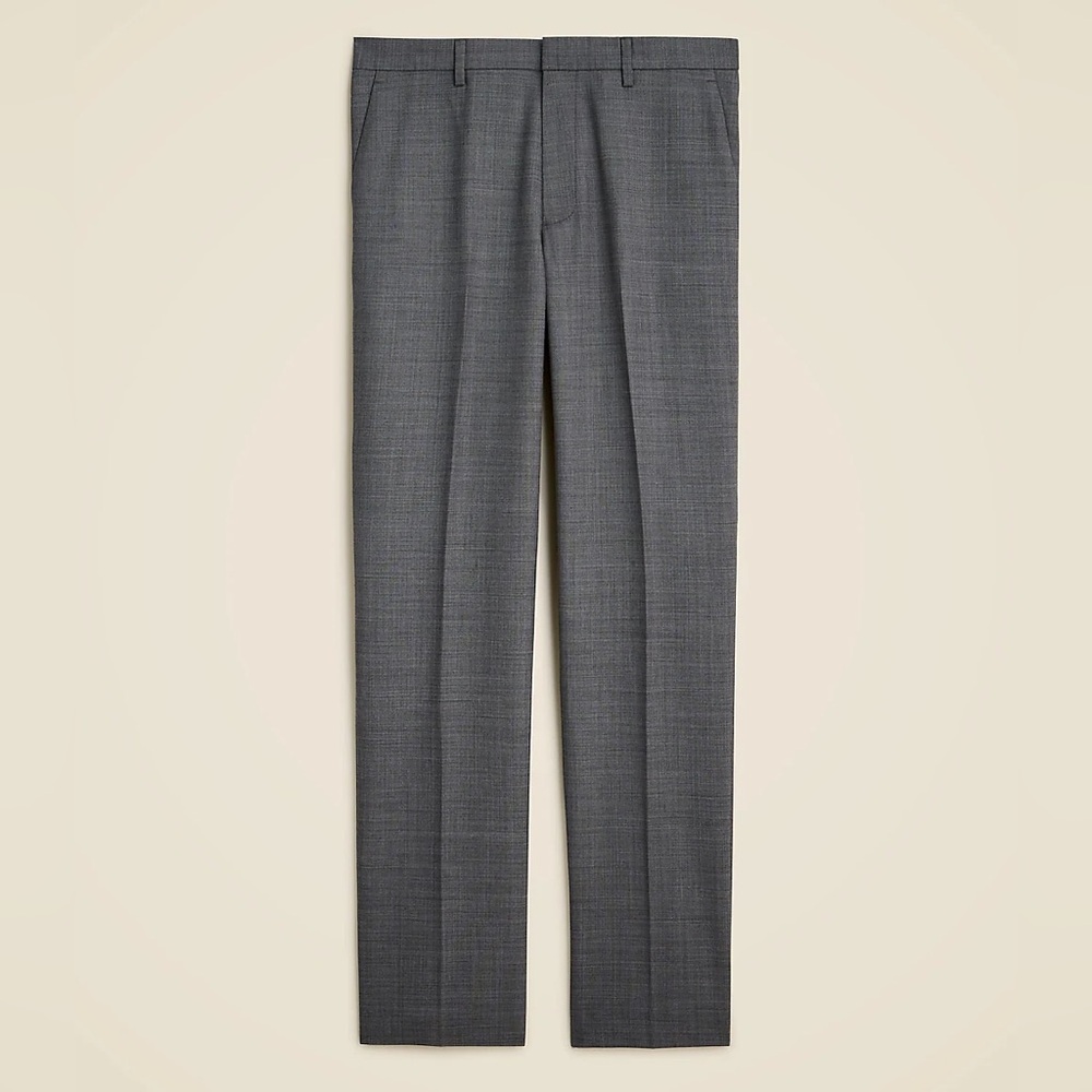38x32 NWT J Crew Bowery Dress Pant Wool Blend Men’s Grey Slim Fit BQ424